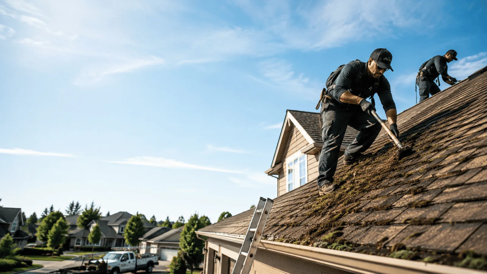 Roof Moss Removal in Easton, MD near me